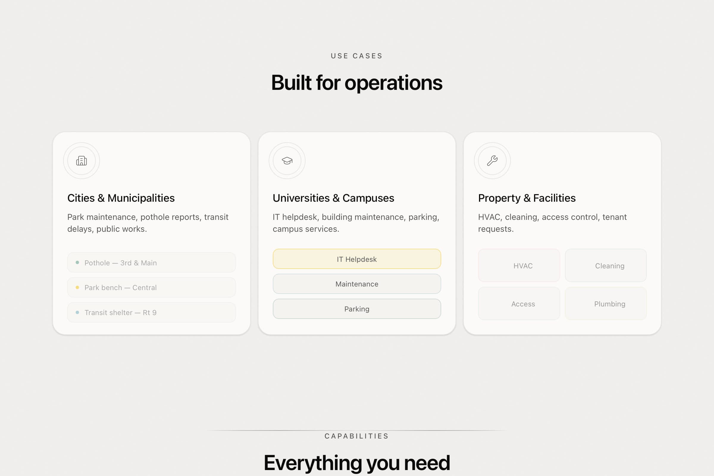 Nyxis AI use cases: cities, campuses, and facilities